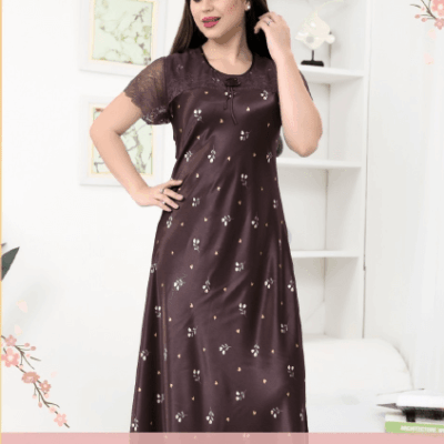 SAND DUNE - SATIN A-LINE - L