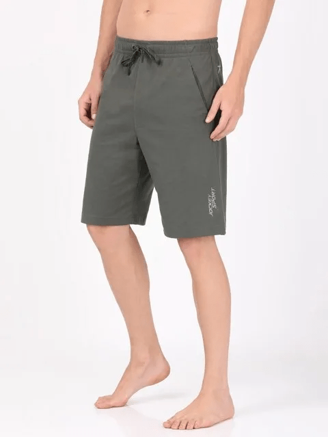 JOCKEY - Regular Fit Shorts for Men with Drawstring Closure