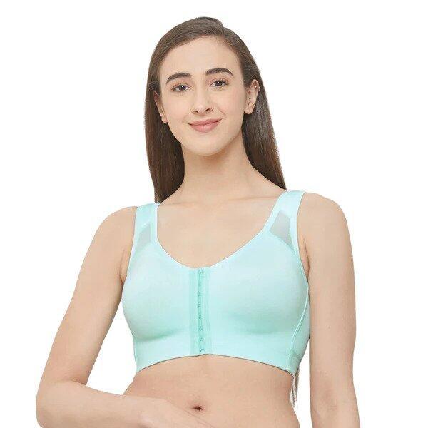 SOIE - FRONT CLOSURE FULL COVERAGE NON-PADDED, NON-WIRED BRA-CB-334